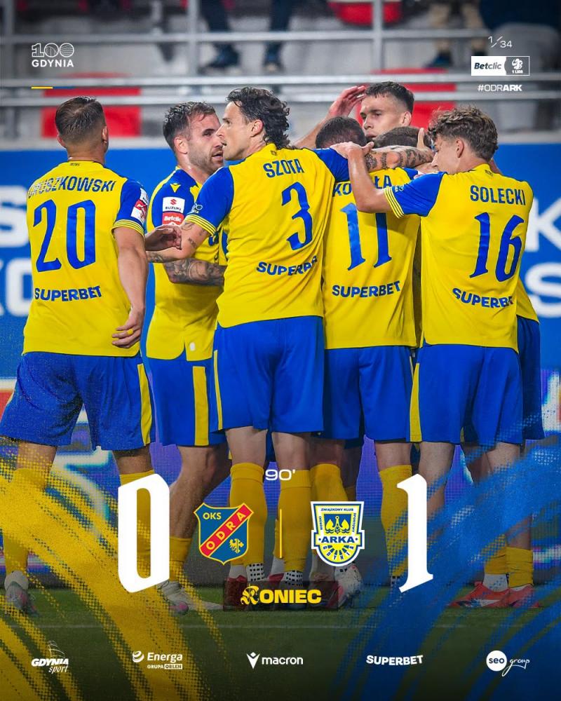 Udane debiuty | Odra - Arka 0:1